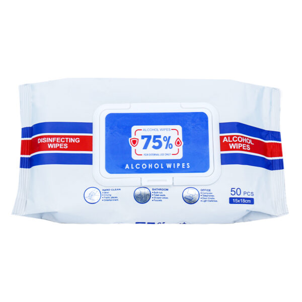 Non-woven 75% Alcohol Sanitizing Wipes